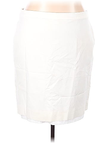 White pencil skirt size sale 20