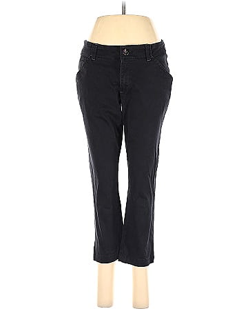 Lee Solid Black Casual Pants Size 6 (Petite) - 64% off