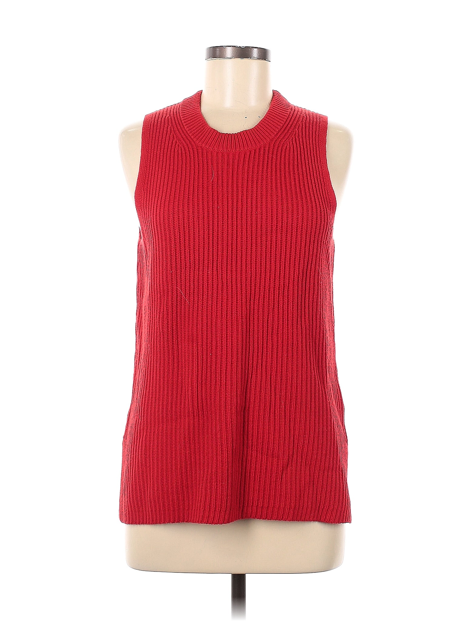 J.Crew Color Block Solid Red Pullover Sweater Size S - 78% off | thredUP