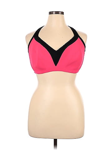 Torrid Color Block Pink Sports Bra Size 42DDD (Plus) - 51% off