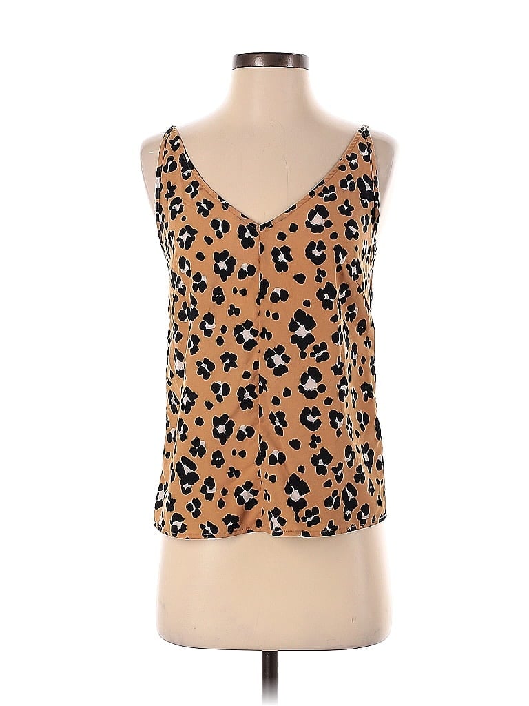 Pre-owned Thakoon Collective Sleeveless Blouse In Brown