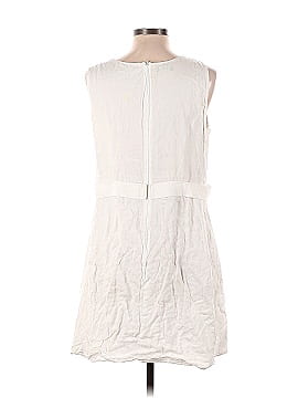 Emporio Armani White Side Button Dress (view 2)