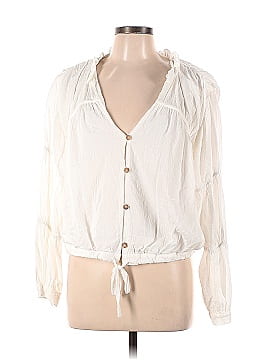 Love, Whit by Whitney Port Ivory Peasant Top (view 1)