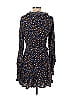 Zara 100% Polyester Print Blue Casual Dress Size XS - photo 2