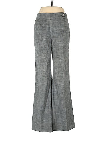 Tory Burch Gray Wool Pants Size 10 - 81% off