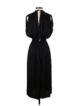 Tome Black Cross Front Pleated Dress (view 2)