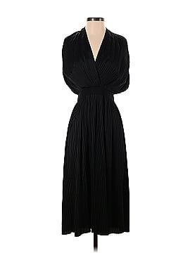 Tome Black Cross Front Pleated Dress (view 1)