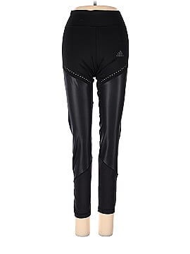 Adidas Faux Leather Pants (view 1)