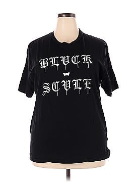 Black Scale Short Sleeve T-Shirt (view 1)