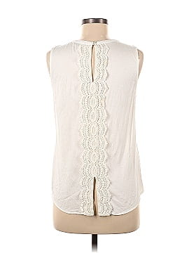 Pale Sky Sleeveless Blouse (view 2)