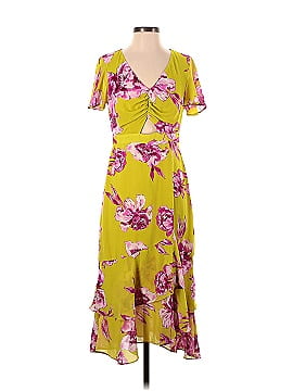 Great Jones Lemon Floral Midi Dress (view 1)
