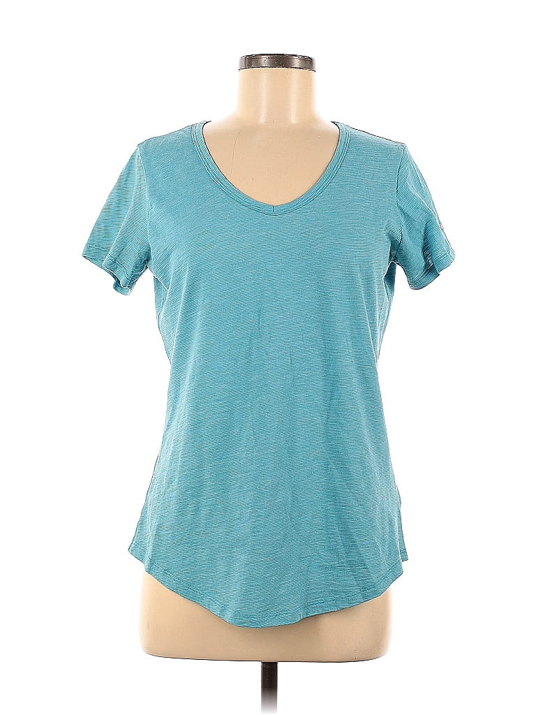 Columbia Chevron-herringbone Teal Active T-Shirt Size M - 54% off | thredUP