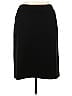 Ann Taylor 100% Acetate Solid Black Casual Skirt Size 14 - photo 2