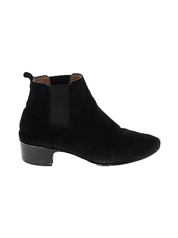 Repetto 100% Leather Solid Black Ankle Boots Size 36 (EU) - 94