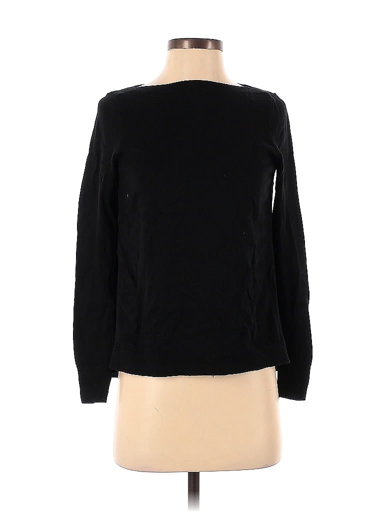 Pre-owned Ann Taylor Sweatshirt In Black