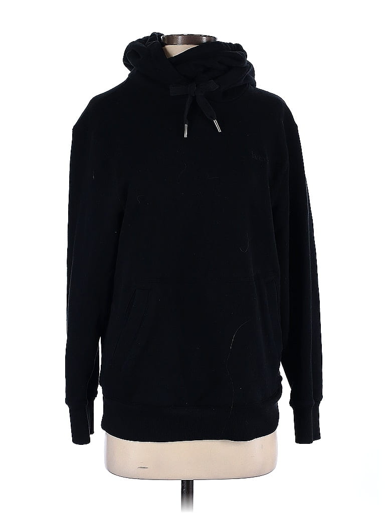 Favorite Daughter 100% Cotton Solid Black Pullover Hoodie Size S - 70% ...