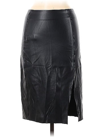 Ann taylor 2025 leather skirt