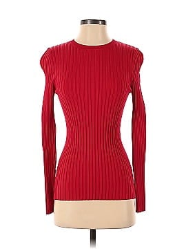 Cynthia Rowley Red Haven Ribbed Sweater (view 1)