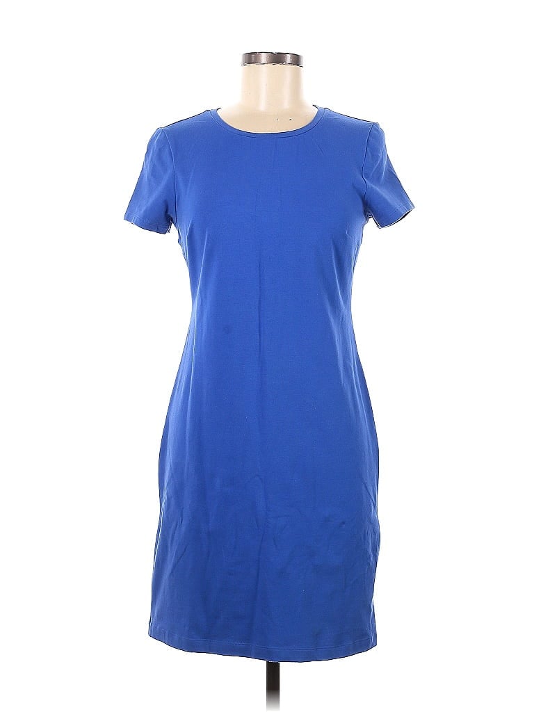 Old Navy Solid Blue Casual Dress Size S - photo 1