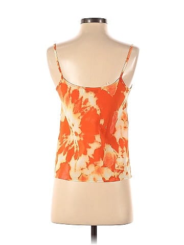 Thakoon Collective Orange Tie Dye Slip Tank (view 2)