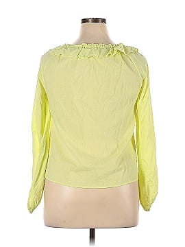 Love, Whit by Whitney Port Citron Ruffle Blouse (view 2)