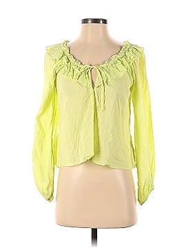 Love, Whit by Whitney Port Citron Ruffle Blouse (view 1)