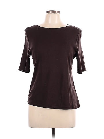 Charter Club Women's Pima Cotton Long-Sleeve Top, Created for Macy's -  Macy's