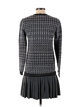Nicole Miller Houndstooth Pleat Dress (view 2)