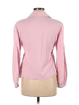 Love, Whit by Whitney Port Pink Wrap Top (view 2)