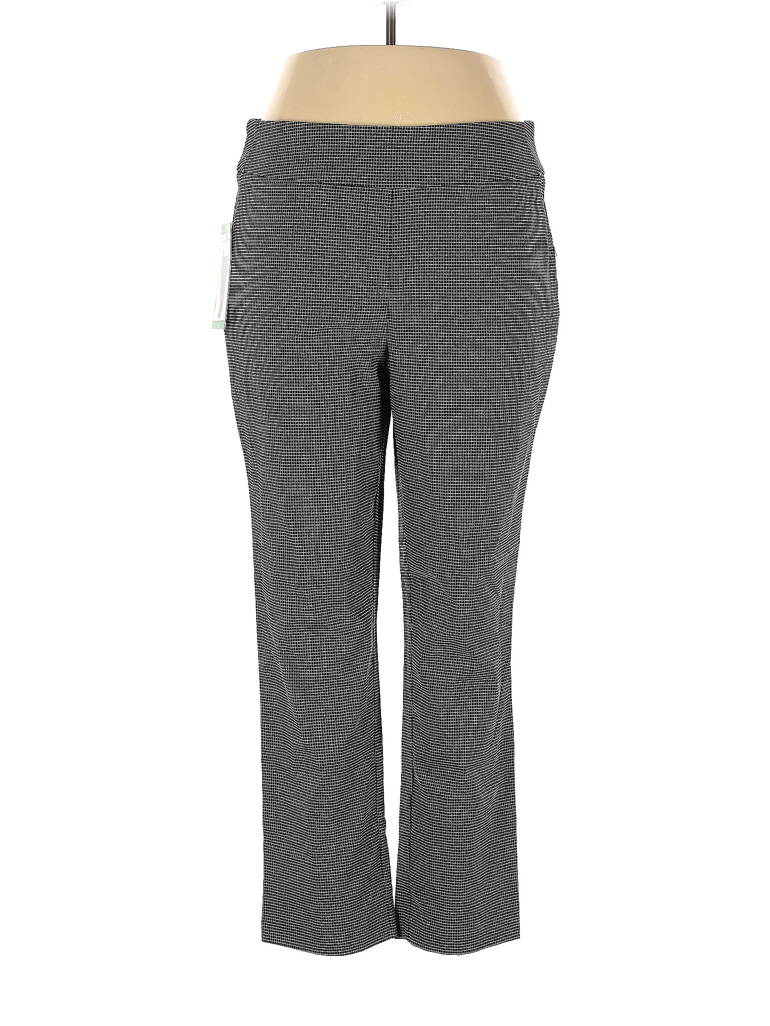 Hilary Radley Multi Color Gray Casual Pants Size XL - 76% off