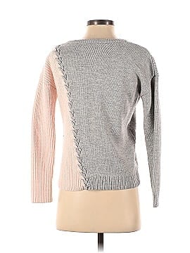 Tabula Rasa Grey And Pink Dante Sweater (view 2)