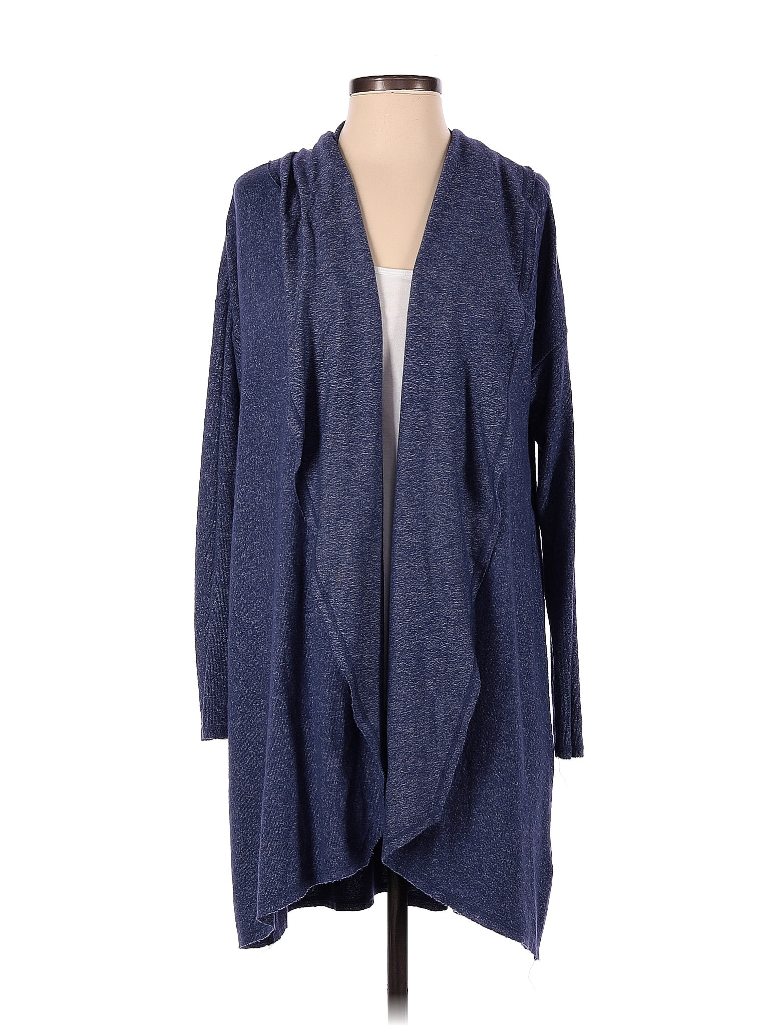 Soft Surroundings Color Block Marled Blue Cardigan Size XS - 72% off ...