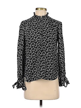 Rebecca Taylor Long Sleeve Silk Top (view 1)