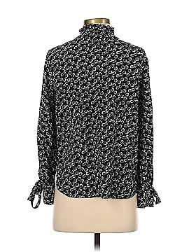 Rebecca Taylor Long Sleeve Silk Top (view 2)