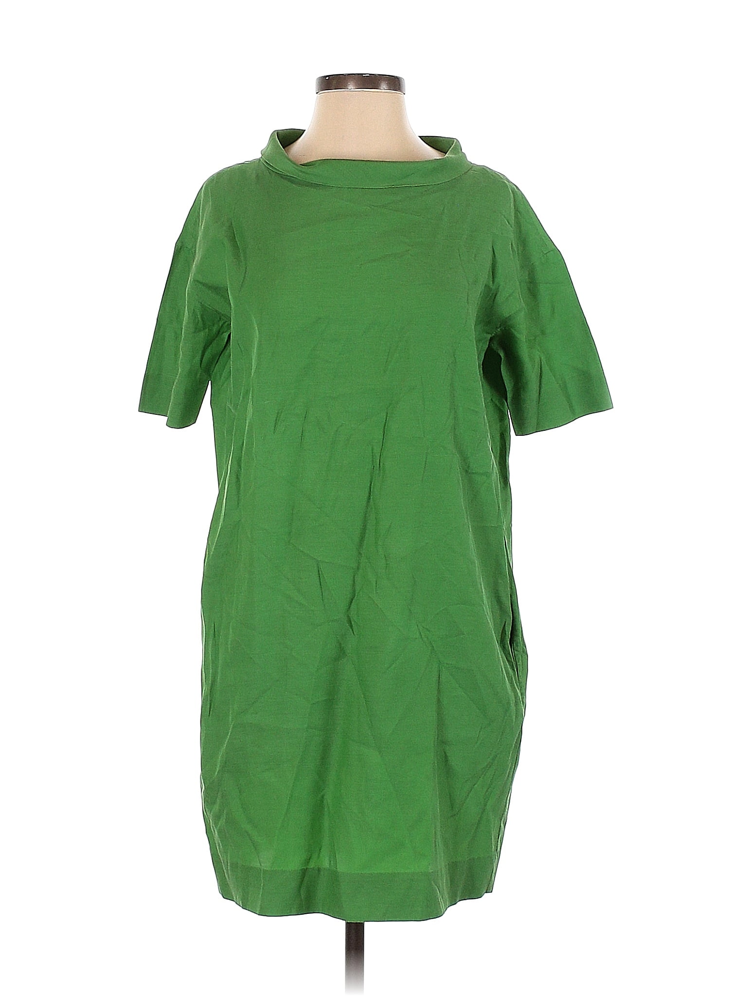 Cos Solid Green Casual Dress Size 2 - 69% off | thredUP