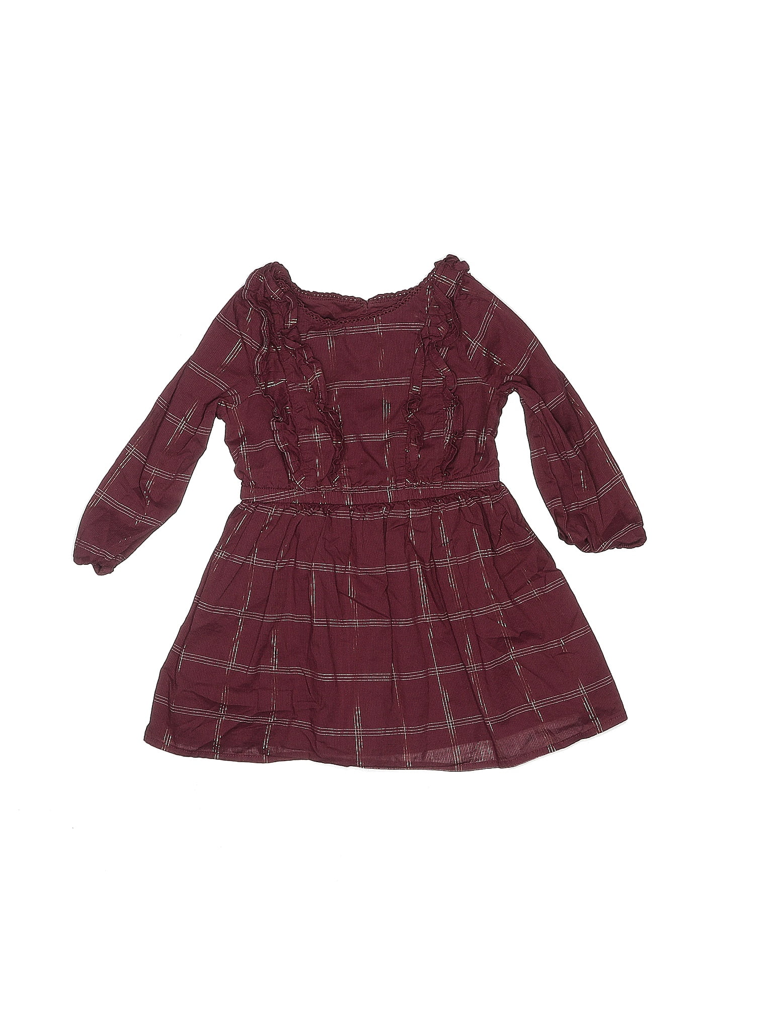 Toddler Dress Size 2T, Jenny and Me Infant Dress Burgundy Floral