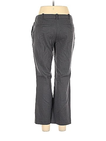 Tory Burch Gray Wool Pants Size 10 - 81% off