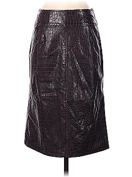 Nanette Lepore Faux Leather Skirt (view 2)