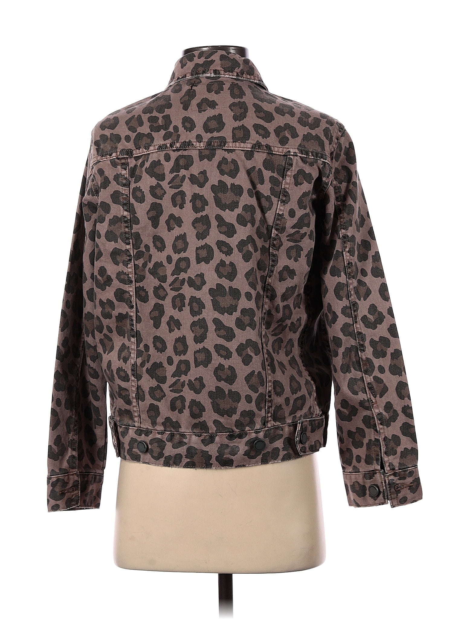 Blanknyc leopard hot sale denim jacket