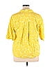 Treasure & Bond Yellow Short Sleeve Button-Down Shirt Size XL - photo 2
