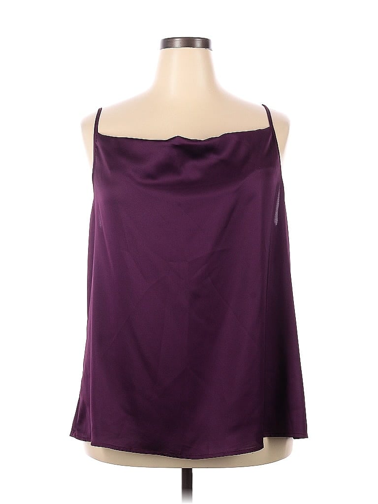 Shein 100% Polyester Purple Sleeveless Blouse Size 4X (Plus) - photo 1