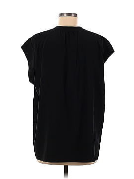 R | Label Short Sleeve Blouse (view 2)