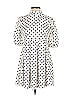 Mi ami Polka Dots Ivory Casual Dress Size XS - photo 1