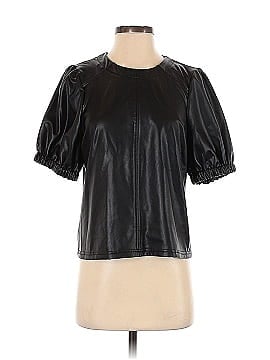 7 For All Mankind Faux Leather Top (view 1)