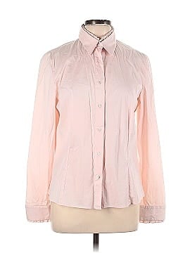 AKRIS for Bergdorf Goodman Long Sleeve Button-Down Shirt (view 1)