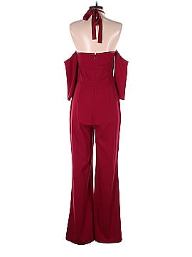 Sachin + Babi Red Halter Jumpsuit (view 2)