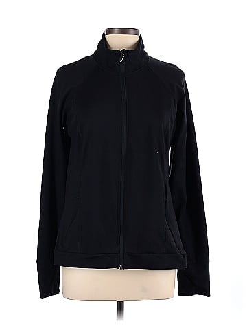 all in motion Black Track Jacket Size L - 50% off