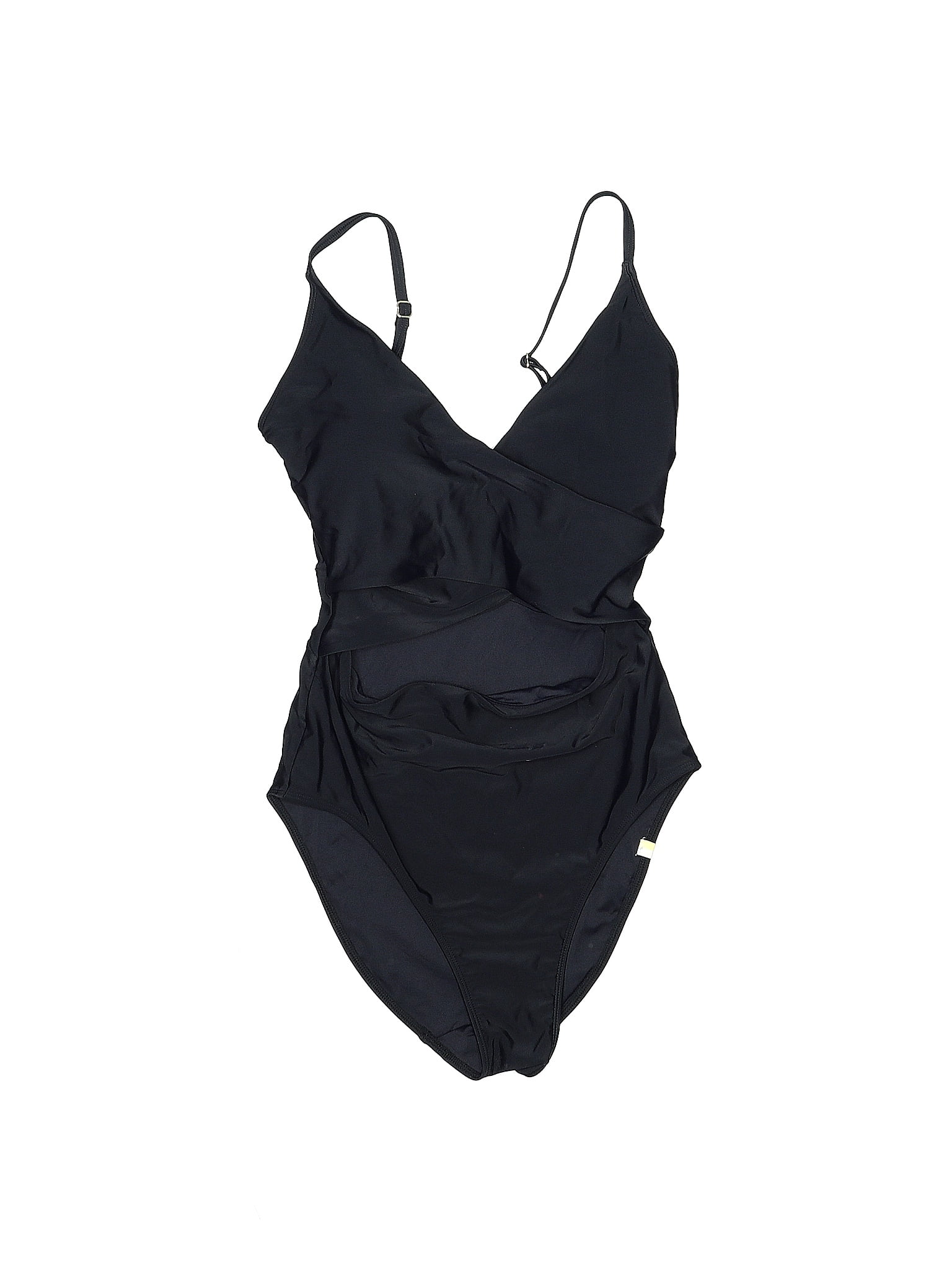 Summersalt Solid Black One Piece Swimsuit Size 4 56 Off Thredup 9557