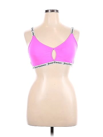Juicy Couture zip up sports bralette