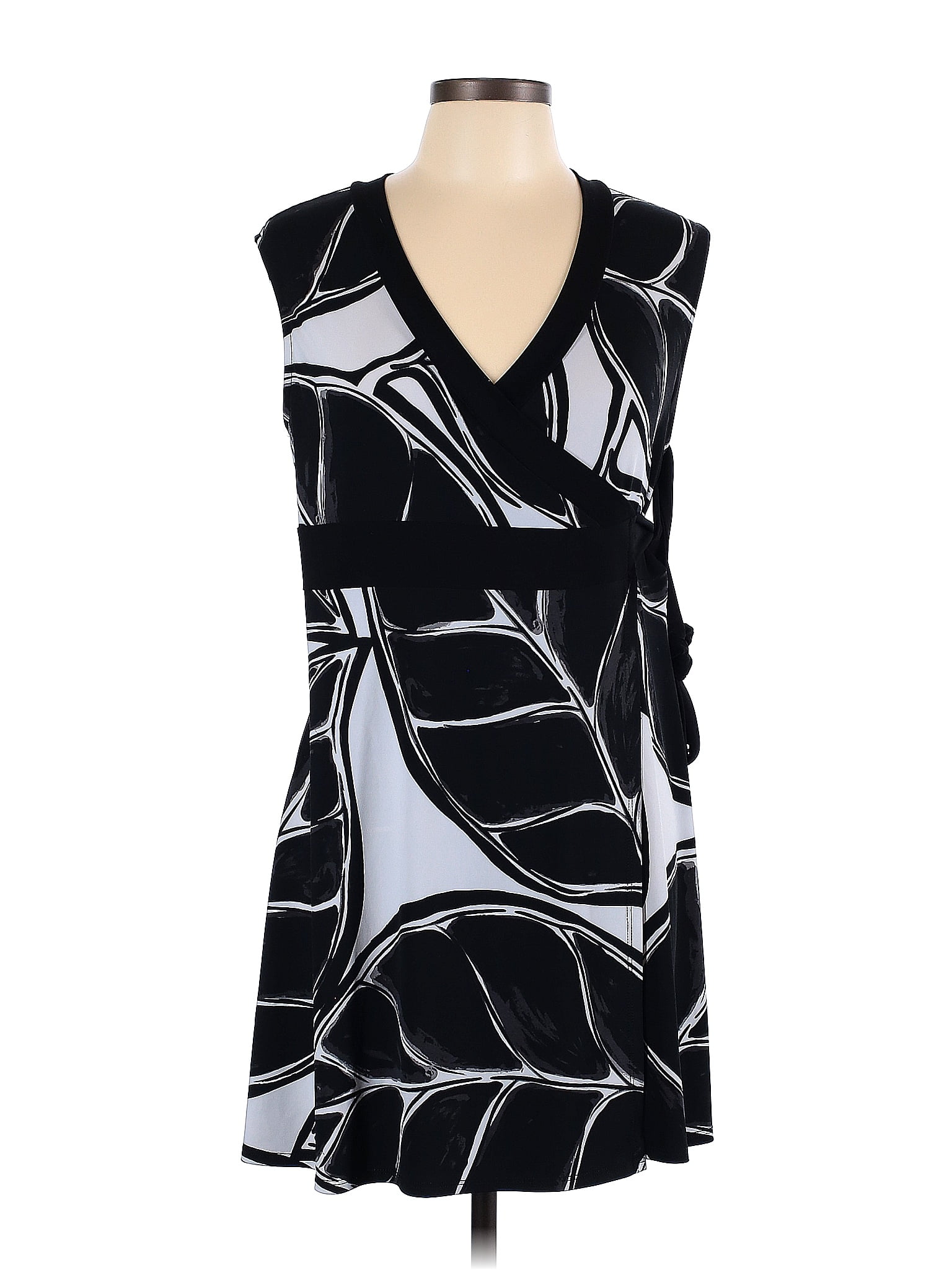 White House Black Market Black Casual Dress Size L 66 off thredUP